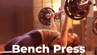 Flared in bench press
